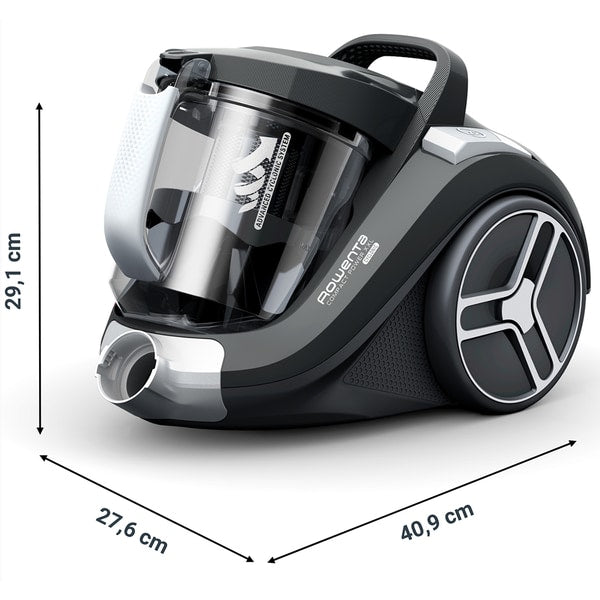 Aspirator Fara Sac ROWENTA Compact Power XXL RO4B36EA, 2.5l, 750W, 75dB, Gri