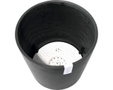 Ghiveci Ecopots Amsterdam Cu Sistem De Irigare Plastic Ø 40 Cm H 35 Cm Gri Inchis