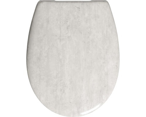Capac WC FORM & STYLE Brooklyn, inchidere lenta, alb 39,7-47,6x36,2 cm