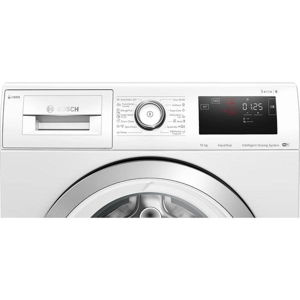 Bosch WAL28PH2BY Masina de spalat cu incarcare frontala, Seria 6, Clasa energetica A, 1400 rpm, capacitate 10 kg Home Connect, i-DOS, AquaStop, Alb