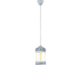 Pendul Langham E27 Max. 1x60w, Gri-albastru