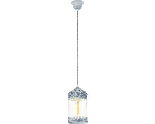 Pendul Langham E27 Max. 1x60w, Gri-albastru