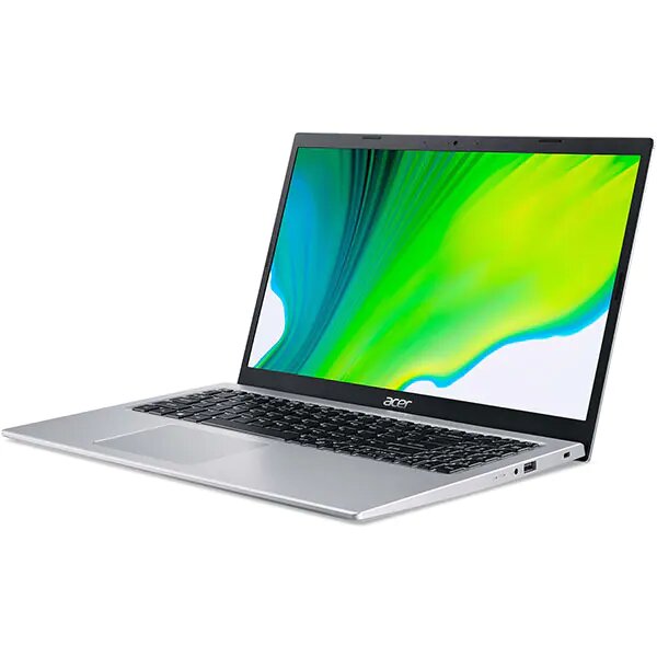 Laptop ACER Aspire 5 A515-56-53FT, Intel Core i5-1135G7 pana la 4.2GHz, 15.6" Full HD, 16GB, SSD 512GB, Intel Iris Xe Graphics, Free DOS, Argintiu