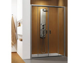 Usa Glisanta Pentru Nisa Radaway Premium Plus Dwd, 140x190 Cm, Sticla Securizata Transparenta, Profil Crom