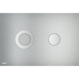 Clapeta de actionare pentru rezervor incastrat, Alca Plast, alunox-mat/lucios, TURN