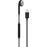 Casca PROMATE Beat-LT, Cu fir, In-ear, Microfon, Lightning, Negru