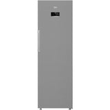 Congelator Beko B5RFNE314XB, 286 l, 8 sertare, Clasa E, No Frost, Compresor ProSmart Inverter, Compartiment MaxStore, Usi reversibile, Rafturi usa, H 186,5 cm, Argintiu