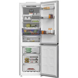 Combina Frigorifica GRUNDIG GKPN 66840 LXPW, No Frost, Duo Cooling, 316 l, H 186.5 cm, Clasa C, Argintiu
