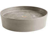 Farfurie Ecopots Cu Role Ø 28, 7 Cm H 8, 3 Cm Maro-gri