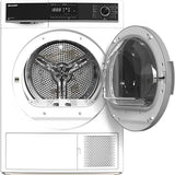 Uscator de rufe SHARP KD-HHH9S8GW3-EE, Pompa de caldura 9 kg, 15 programe, Clasa A+++, Alb