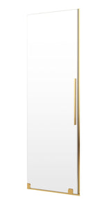 Usa Culisanta Radaway Furo Gold, Deschidere Dreapta, 60x200 cm, Sticla Securizata Transparenta, Profil Auriu