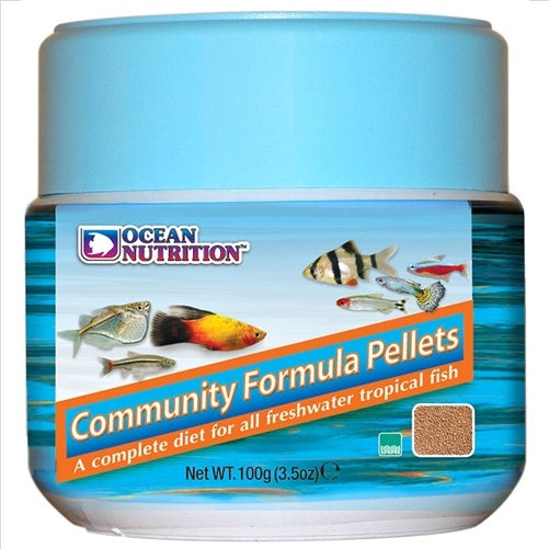 Hrana pesti acvariu - Ocean Nutrition Community Formula Pellets 100 g