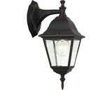 Aplica Felinar In Jos Nissi E27 Max. 1x60w, Pentru Exterior Ip44, Ruginiu
