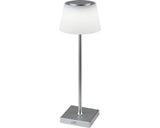 Veioza Cu Led Integrat Taena 4w 200 Lumeni, Lumina Alba 3000-5000k, Alb/argintiu