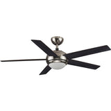 Ventilator de plafon Paramito Ø132cm 55W, cu dulie E14 max. 1x60W, incl. telecomanda