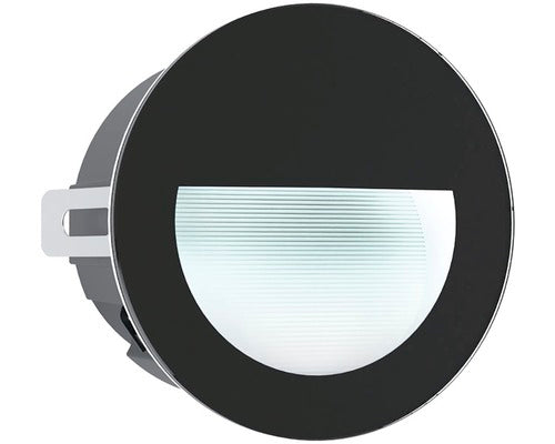 Spot Led Incastrat Aracena 2, 5w 300 Lumeni Ø125 Mm, Pentru Exterior Ip65, Negru/alb