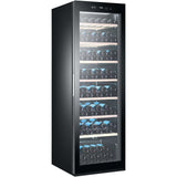 Racitor de vinuri Haier WS171GA, 171 sticle, LED, Monozone, Clasa G, H 185cm, Negru