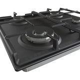 Plita incorporabila GORENJE GW641EXB, Gaz, 4 arzatoare, Wok, Negru