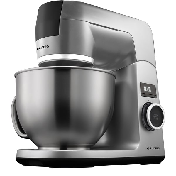 Robot de Bucatarie GRUNDIG KMP8650S, Vas 4.6l, 1000W, 12 Trepte Viteza, Argintiu