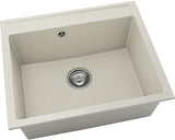 Chiuveta Bucatarie Cu O Cuva Fat Avangard 227 60x51 Cm, Fara Picurator, Fatgranit Beige