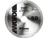 Disc Debitare Worx Versacut Ø85x1,2x15 Mm Diamantat, Pentru Fierastraie Circulare Mini