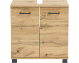 Baza Lavoar Nora 600, 2 Usi, PAL, 59,8 cm, Stejar