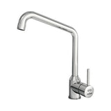 Baterie bucatarie monocomanda Guglielmi Impact, pipa inalta, cartus cu disc ceramic 40 mm, aerator, crom