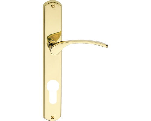Manere Cu Sild Usa Interior Verofer Vieneta 90/235 Mm, Pentru Cilindru, Auriu Lucios