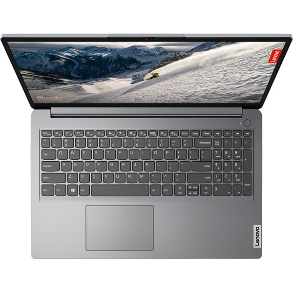 Laptop LENOVO IdeaPad 1 15ALC7, AMD Ryzen 7 5700U pana la 4.3Ghz, 15.6" Full HD, 12GB, SSD 512GB, AMD Radeon Graphics, Free DOS, Gri