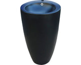 Lavoar Freestanding Rotund, 50 cm, Negru Mat, P2066MB