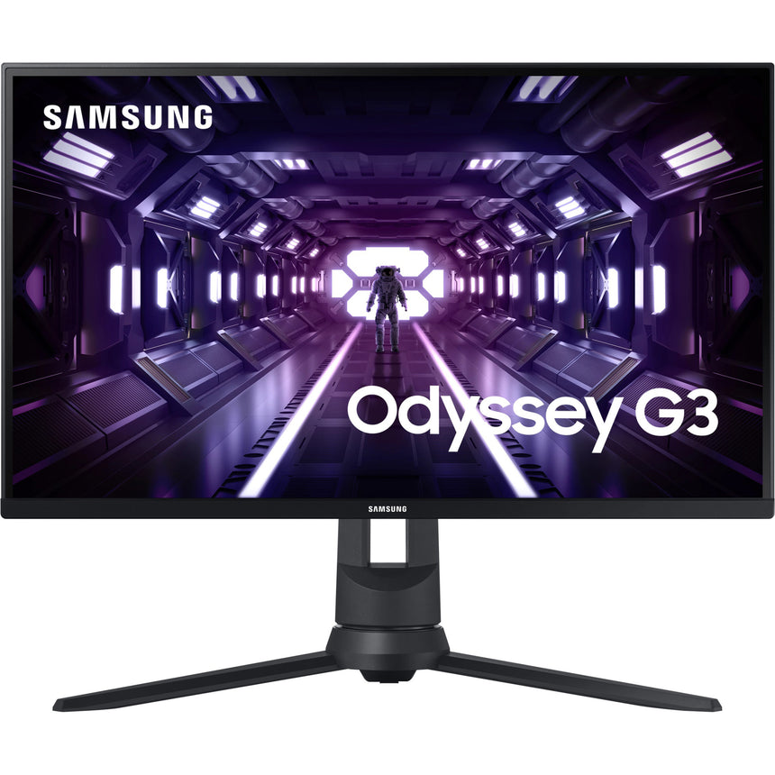 Monitor Gaming LED VA Samsung ODYSSEY G3 27'', Full HD, 144Hz, 1ms, Free Sync Premium, Pivot, Flicker Free, Display Port, HDMI, LF27G35TFWUXEN