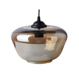 Lustra, Klausen, Sticla, 95 x 23.5 cm, 1 x E27, 15W, Gri