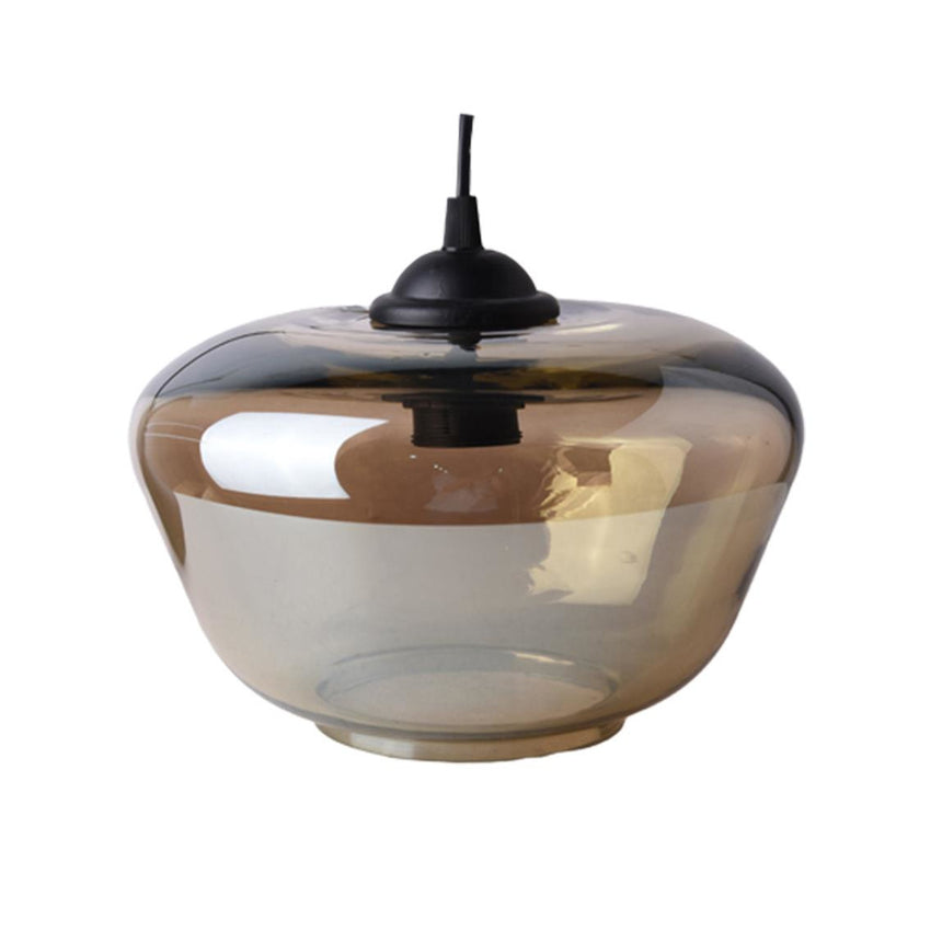Lustra, Klausen, Sticla, 95 x 23.5 cm, 1 x E27, 15W, Gri