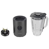 Blender GRUNDIG Delisia Novus SM7140, 1.5l, 800W, 5 Trepte Viteza, Gri-Negru