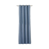 Draperie cu inele Ametist, albastru, efect umbrire, 140x260 cm