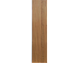 Panou Riflaj Decorativ Estetica Stejar Masiv Natur 3,4x60x250 Cm