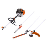 Unealta multifunctionala pe benzina Daewoo, putere 2 CP, 52 CC, fierastrau cu lant + foarfeca tuns gard viu + trimmer tuns iarba