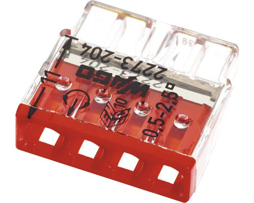Conector Wago 2273-204 4x0.5-2.5mm2