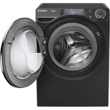 Masina de spalat rufe cu uscator CANDY RPW4856BWMBCB-S, Wi-Fi, 8/5 kg, 1400 rpm, Clasa A/D, Motor Inverter, Steam, Mix Power Systems, negru