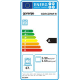 Aragaz GORENJE GGI5C20WF-B, 4 arzatoare, Gaz, L 50 cm, Grill, Alb