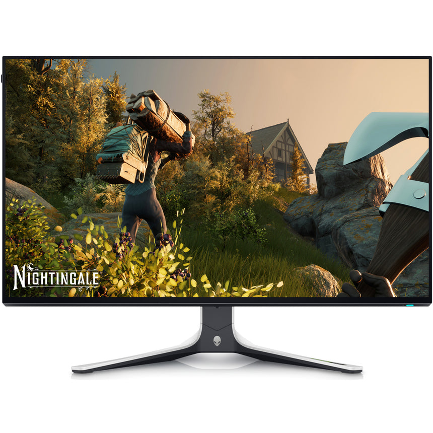 Monitor Gaming LED IPS Alienware AW2723DF 27", QHD (2560x1440), 240Hz (280Hz O.C.), 1ms, AMD FreeSync™ Premium Pro, NVIDIA G-SYNC™ Compatible, VESA Adaptive-Sync, DisplayHDR 600, Hub USB, 2x HDMI, DisplayPort, Pivot, VESA, alb-negru