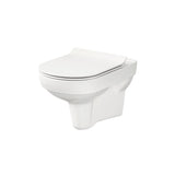Set vas wc suspendat rimless cu capac soft close si easy off Cersanit, City