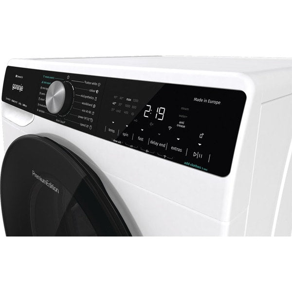 Gorenje WNS94ATWIFI Masina de spalat cu incarcare frontala, clasa energetica A, 1400 rpm, capacitate 9 kg, 15 programe, LED, alb