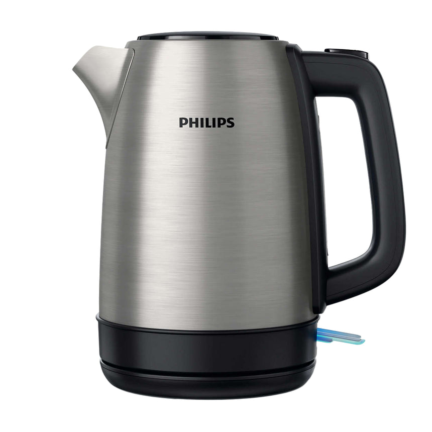 Fierbator Philips Daily Collection HD9350/91, 1850 W, 1.7 L, capac metalic, led indicator, Inox