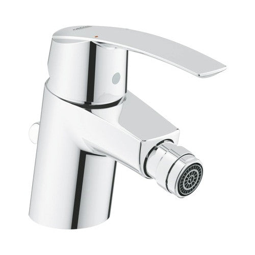 Baterie bideu monocomanda Start, cartus ceramic, aerator, set evacuare cu tija, crom