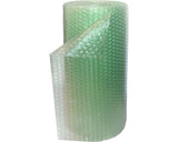 Folie Cu Bule Mari De Aer 120cm X 16m, 120g/m², Verde-transparent