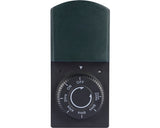 Intrerupator Programabil Mecanic 8a, Pentru Exterior Ip44, Negru
