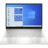 Laptop HP Envy 14-eb0007nq, Intel Core i5-1135G7 pana la 4.2GHz, 14" WUXGA Touch, 8GB, SSD 512GB, Intel Iris Xe Graphics, Windows 10 Home, Argintiu