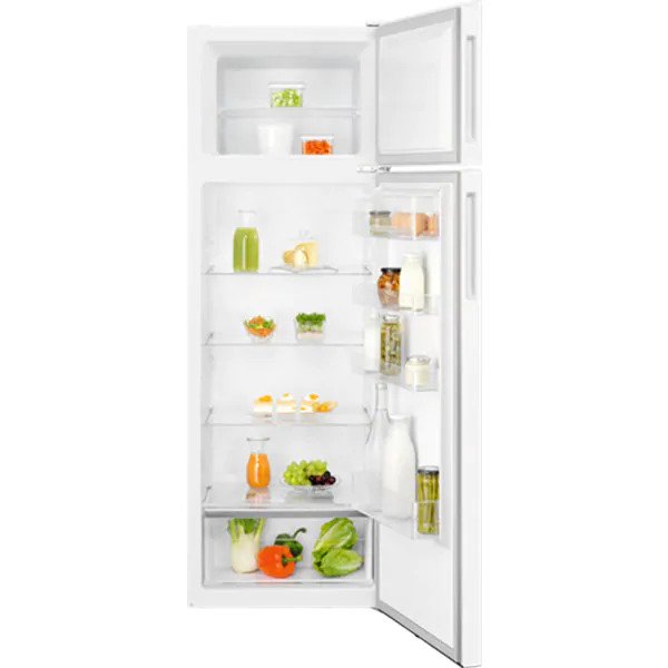 Frigider cu doua usi ELECTROLUX LTB1AF28W0, 242 l, H 161 cm, Clasa A+, Alb