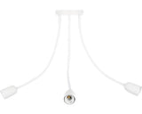 Lustra Galileo E27 Max. 3x40w, Alba